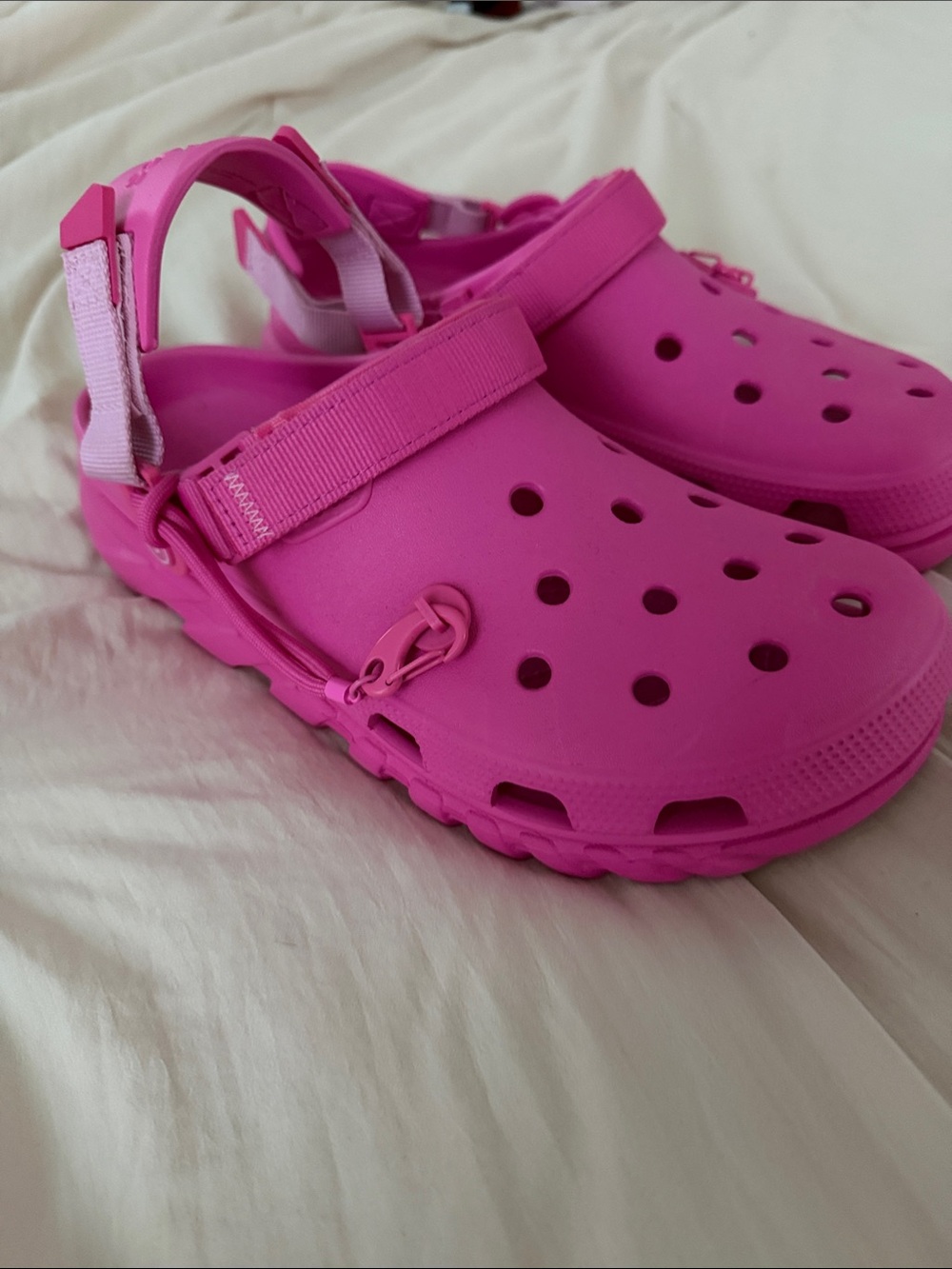 Post Malone! Crocks  Pink Slip-On Clog Sandals